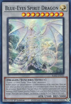 Blue-Eyes Spirit Dragon (Super Rare) [RA02-EN030] 1st Edition