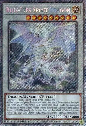 Blue-Eyes Spirit Dragon (Platinum Secret Rare)  [RA02-EN030] 1st Edition