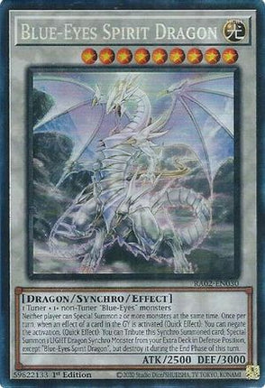 Blue-Eyes Spirit Dragon (PCR) (Prismatic Collector's Rare) [RA02-EN030] 1st Edition