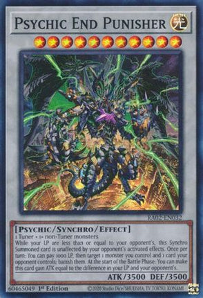 Psychic End Punisher [RA02-EN032] Super Rare 1st Edition