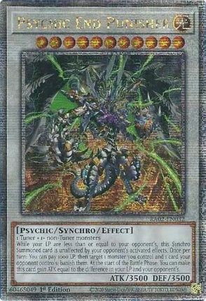 Psychic End Punisher (Quarter Century Secret Rare)  [RA02-EN032] 1st Edition