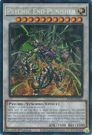 Psychic End Punisher (PCR) (Prismatic Collector's Rare) [RA02-EN032] 1st Edition