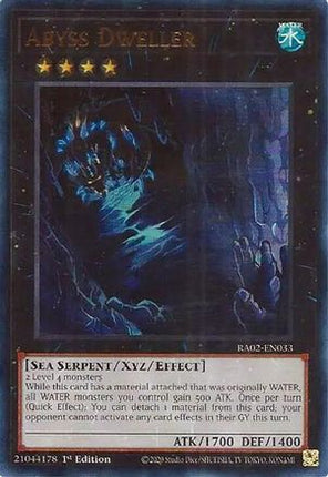 Abyss Dweller (UR) (Ultra Rare) [RA02-EN033] 1st Edition