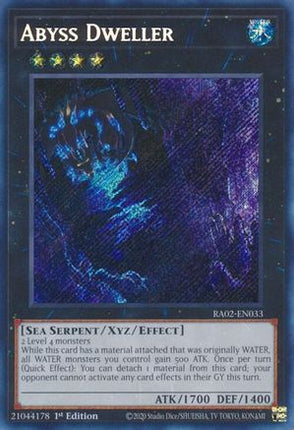 Abyss Dweller (Secret Rare)  [RA02-EN033] 1st Edition