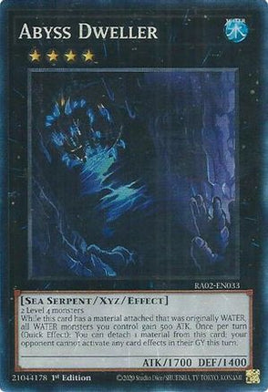 Abyss Dweller (PCR) (Prismatic Collector's Rare) [RA02-EN033] 1st Edition
