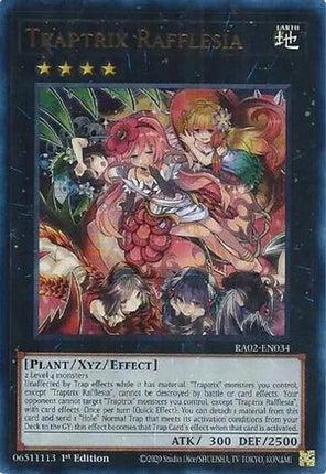Traptrix Rafflesia (UR) (Ultra Rare) [RA02-EN034] 1st Edition