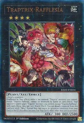 Traptrix Rafflesia (PUR) (Prismatic Ultimate Rare) [RA02-EN034] 1st Edition
