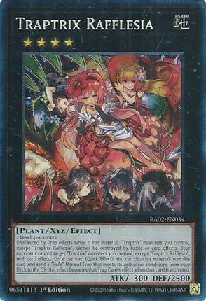 Traptrix Rafflesia (PCR) (Prismatic Collector's Rare) [RA02-EN034] 1st Edition