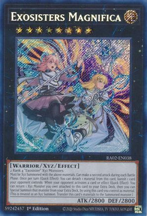Exosisters Magnifica (Secret Rare)  [RA02-EN038] 1st Edition