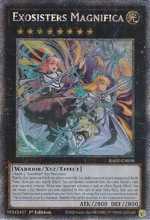 Exosisters Magnifica (Platinum Secret Rare)  [RA02-EN038] 1st Edition