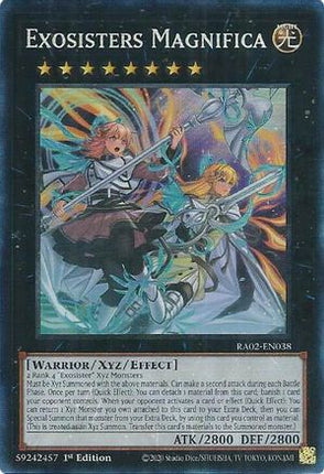 Exosisters Magnifica (PCR) (Prismatic Collector's Rare) [RA02-EN038] 1st Edition