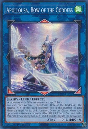 Apollousa, Bow of the Goddess (Alternate Art) (Super Rare) [RA02-EN040] 1st Edition