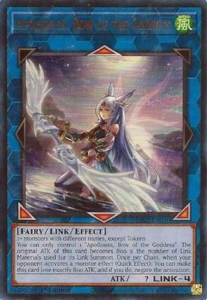 Apollousa, Bow of the Goddess (Alternate Art) (UR) (Ultra Rare) [RA02-EN040] 1st Edition