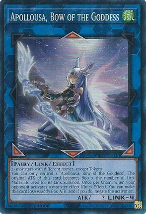 Apollousa, Bow of the Goddess (Alternate Art) (PCR) (Prismatic Collector's Rare) [RA02-EN040] 1st Edition