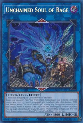 Unchained Soul of Rage (Secret Rare)  [RA02-EN041] 1st Edition