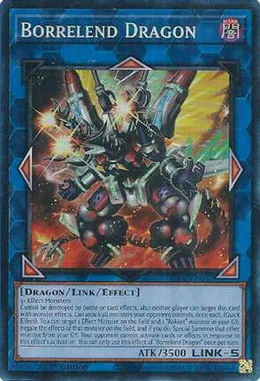 Borrelend Dragon (PCR) (Prismatic Collector's Rare) [RA02-EN043] 1st Edition