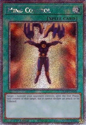 Mind Control  [RA02-EN046] Platinum Secret Rare 1st Edition