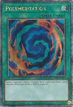 Polymerization (Quarter Century Secret Rare)  [RA02-EN047] 1st Edition
