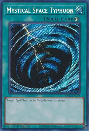 Mystical Space Typhoon  [RA02-EN048] Secret Rare 1st Edition