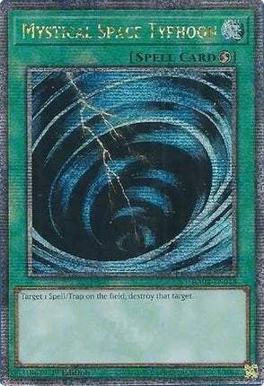 Mystical Space Typhoon  [RA02-EN048] Quarter Century Secret Rare 1st Edition