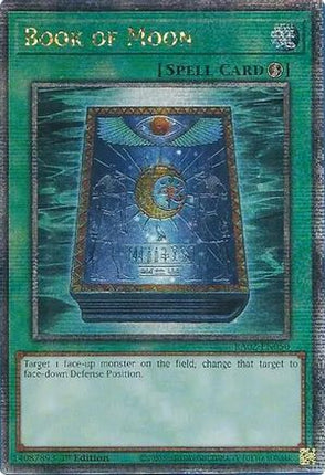 Book of Moon (Quarter Century Secret Rare)  [RA02-EN050] 1st Edition