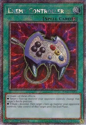 Enemy Controller  [RA02-EN051] Platinum Secret Rare 1st Edition