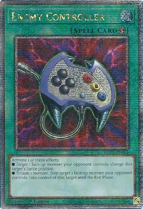 Enemy Controller (Quarter Century Secret Rare)  [RA02-EN051] 1st Edition