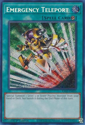 Emergency Teleport (Secret Rare)  [RA02-EN053] 1st Edition