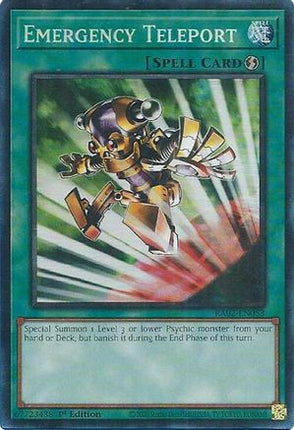 Emergency Teleport (PCR) (Prismatic Collector's Rare) [RA02-EN053] 1st Edition