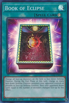Book of Eclipse (Super Rare) [RA02-EN054] 1st Edition