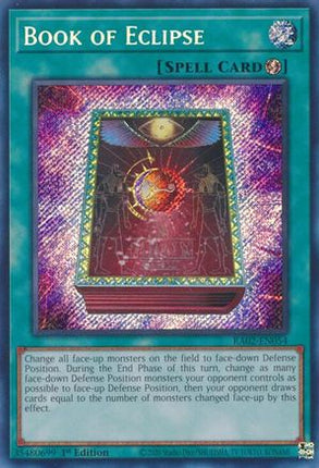 Book of Eclipse (Secret Rare)  [RA02-EN054] 1st Edition