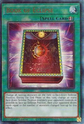 Book of Eclipse (PUR) (Prismatic Ultimate Rare) [RA02-EN054] 1st Edition