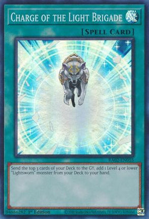 Charge of the Light Brigade (Super Rare) [RA02-EN055] 1st Edition
