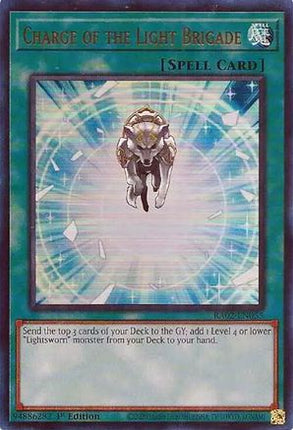 Charge of the Light Brigade (UR) (Ultra Rare) [RA02-EN055] 1st Edition
