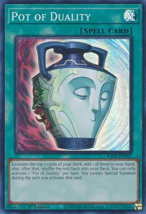 Pot of Duality (Super Rare) [RA02-EN057] 1st Edition