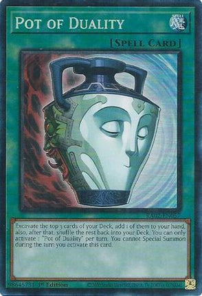 Pot of Duality (PCR) (Prismatic Collector's Rare) [RA02-EN057] 1st Edition