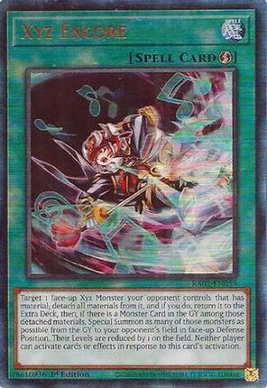 Xyz Encore (PUR) (Prismatic Ultimate Rare) [RA02-EN059] 1st Edition