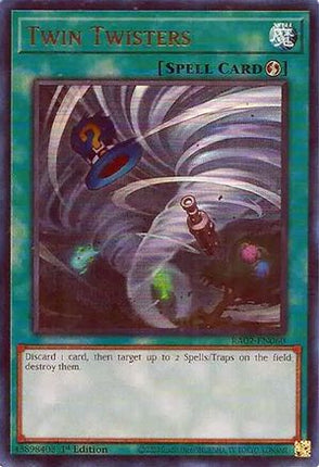 Twin Twisters (UR) (Ultra Rare) [RA02-EN060] 1st Edition
