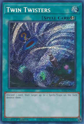Twin Twisters  [RA02-EN060] Secret Rare 1st Edition