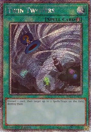Twin Twisters (Platinum Secret Rare)  [RA02-EN060] 1st Edition