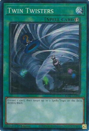 Twin Twisters (PCR) (Prismatic Collector's Rare) [RA02-EN060] 1st Edition