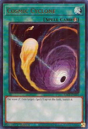 Cosmic Cyclone (UR) (Ultra Rare) [RA02-EN061] 1st Edition