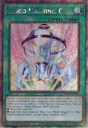 Bingo Machine, Go!!! (Platinum Secret Rare)  [RA02-EN062] 1st Edition