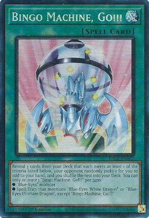 Bingo Machine, Go!!! (PCR) (Prismatic Collector's Rare) [RA02-EN062] 1st Edition