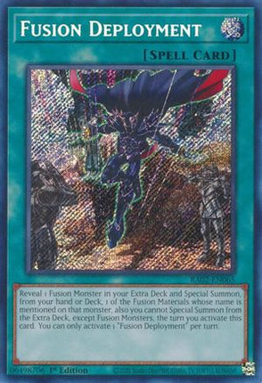 Fusion Deployment  [RA02-EN065] Secret Rare 1st Edition