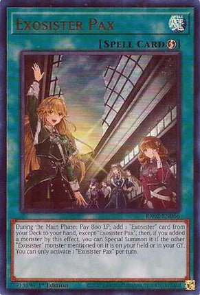 Exosister Pax (UR) (Ultra Rare) [RA02-EN066] 1st Edition