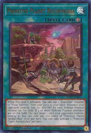Primitive Planet Reichphobia (UR) (Ultra Rare) [RA02-EN067] 1st Edition