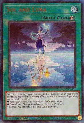 Sol and Luna  [RA02-EN068] Prismatic Ultimate Rare 1st Edition