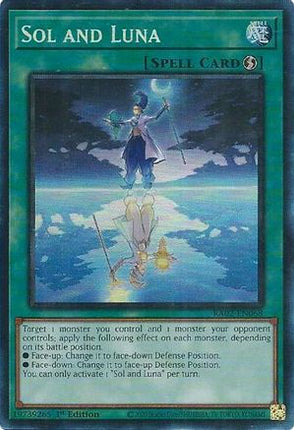 Sol and Luna (PCR) (Prismatic Collector's Rare) [RA02-EN068] 1st Edition