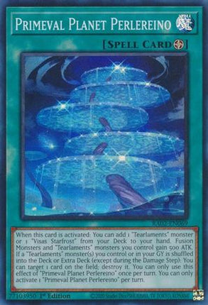 Primeval Planet Perlereino [RA02-EN069] Super Rare 1st Edition